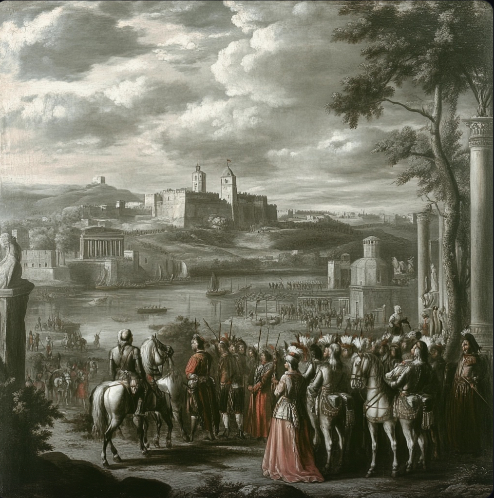 Comanches-taken-to-Queen-Isabella-Farnese