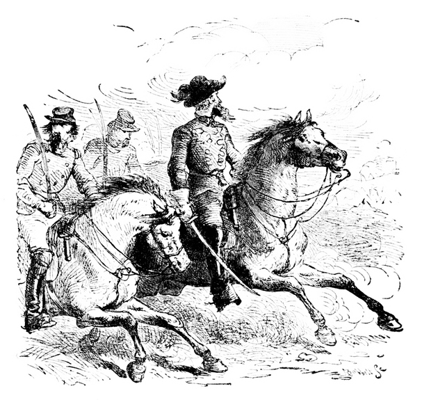 Civil War Soldiers on Horses