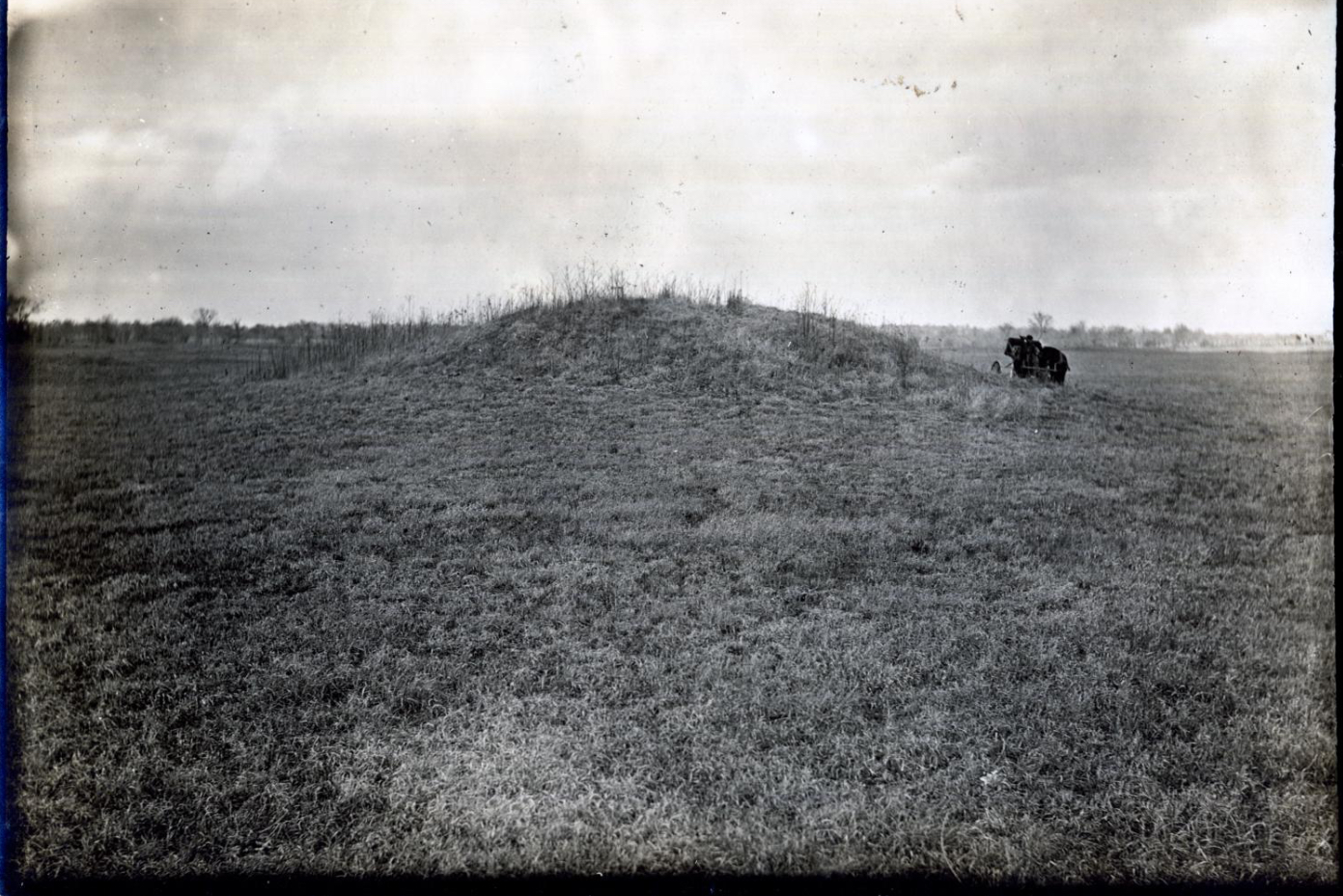 Earth-mound-house-remnant